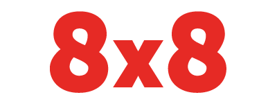 8×8